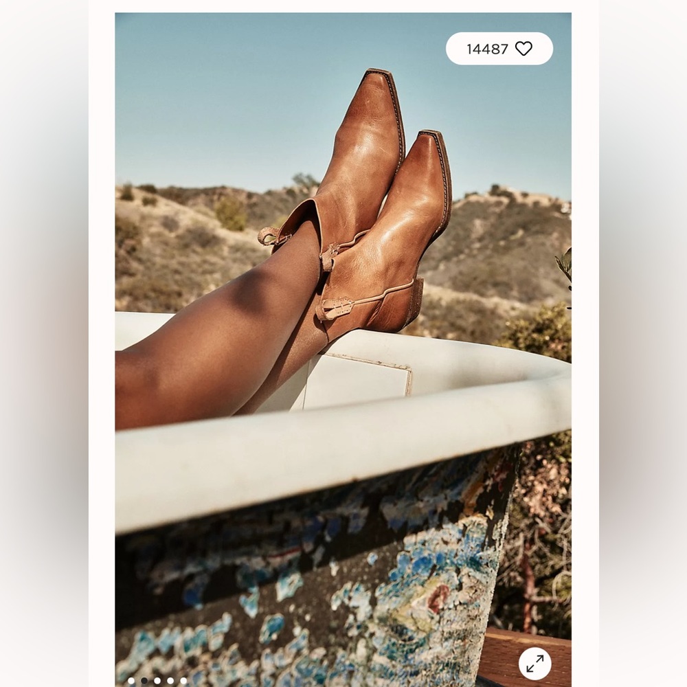 Officine Creative western ankle booties cowboy boho